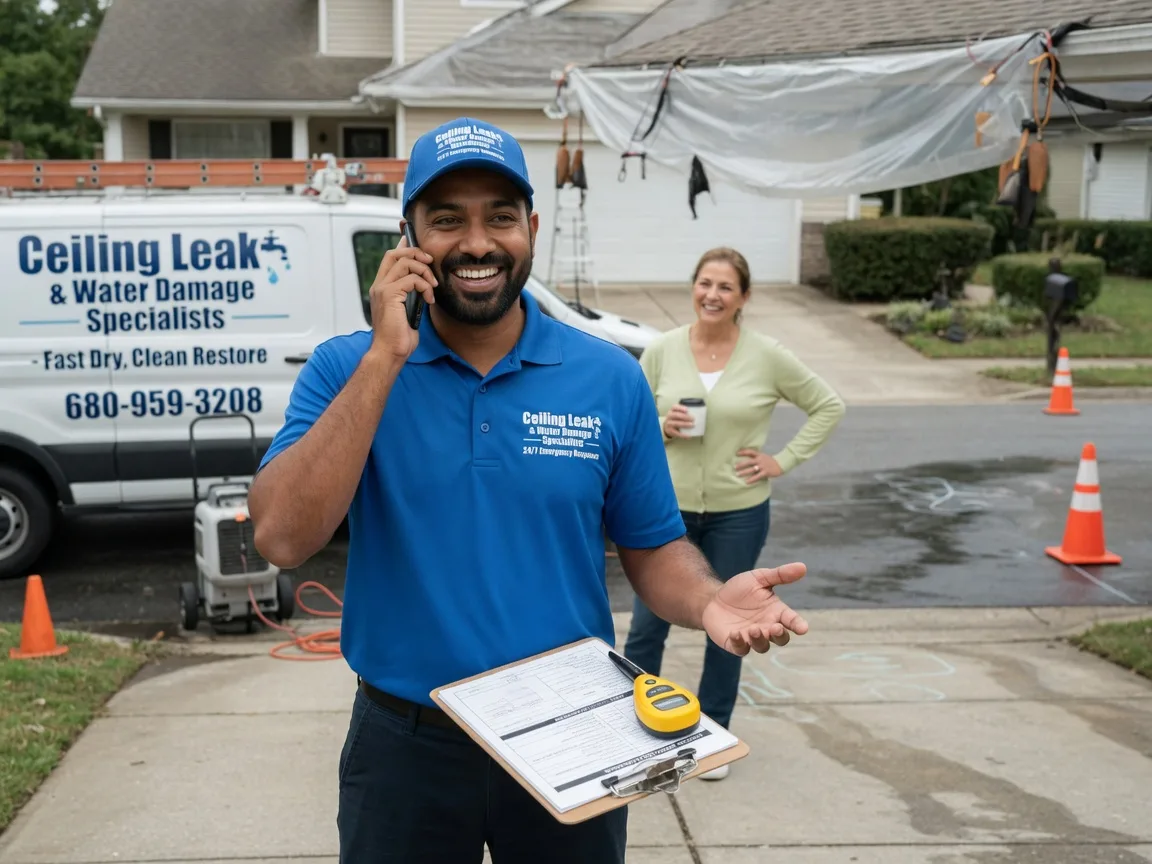 Ceiling Leak Cleanup Cedar Knolls, NJ FAQs